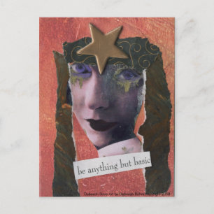 SEIEN SIE ALLES, ABER EINE BASISCHE Postkarte