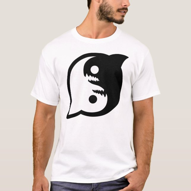 Seien Sie am Frieden mit dem Haifisch-T-Shirt T-Shirt (Vorderseite)