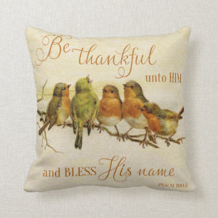 Seien Sie an ihn dankbar u. segnen Sie seinen Kissen