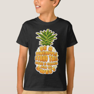 Seien Sie Ananas Niedliches tropisches Obst Motivi T-Shirt