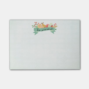 Seien Sie anwesende   Post-Itanmerkungen Post-it Klebezettel