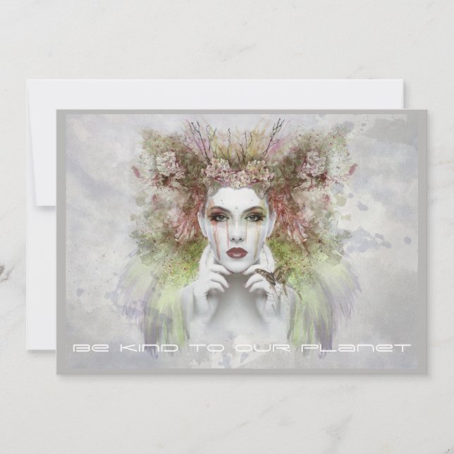 Seien Sie auf unserem Planeten - Mother Earth Day  (Vorderseite)