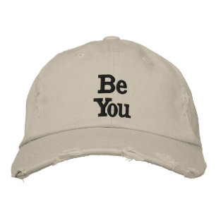 " Seien Sie " Baseball-Cap mit Zitaten Bestickte Baseballkappe