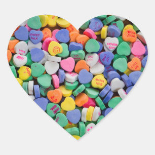 Seien Sie Bergwerk-Süßigkeits-Herz-Aufkleber - Herz-Aufkleber