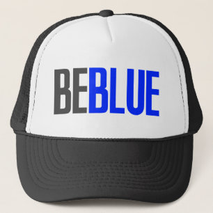 Seien Sie blau Truckerkappe