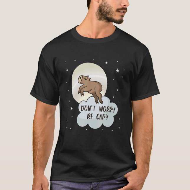 Seien Sie Capybara Capybara Meme Niedlich Capybara T-Shirt (Vorderseite)