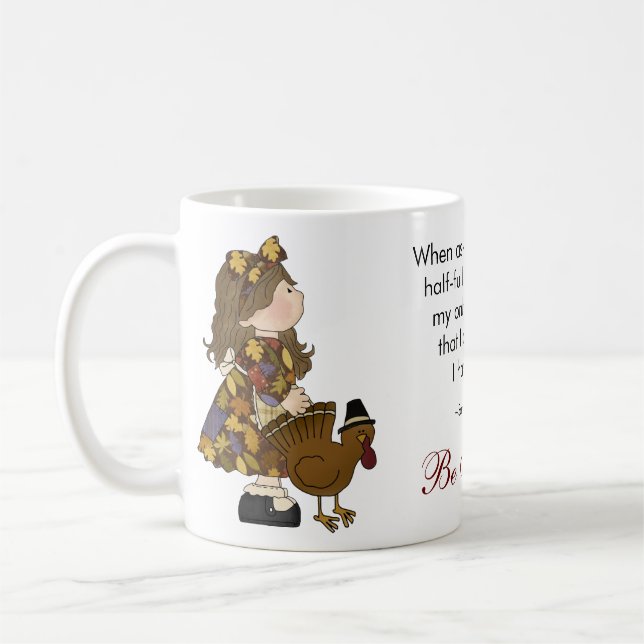 Seien Sie dankbar Kaffeetasse (Links)