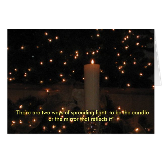 Seien Sie das Licht (Vorderseite (Horizontal))