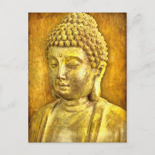 Seien Sie der Buddha Postkarte
