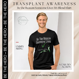 Seien Sie der Grund, warum jemand das Tri-Blend-Sh Tri-Blend Shirt