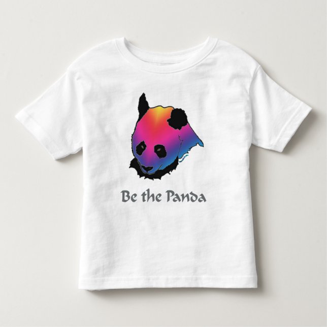 Seien Sie der Panda Kleinkind T-shirt (Vorderseite)