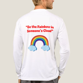Seien Sie der Regenbogen in der Cloud eines Mensch Tri-Blend Shirt