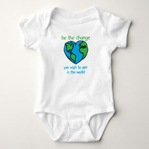 Seien Sie die Änderung Baby Strampler
