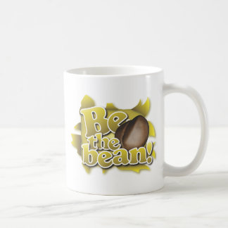Seien Sie die Bohne (auf Leinwand) Tasse