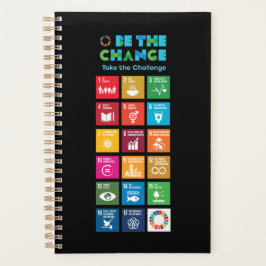 Seien Sie die globalen Ziele, die das inspirierend Planer