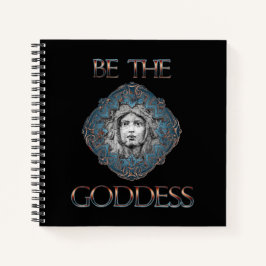 Seien Sie die Göttin Spirale Notebook Notizbuch