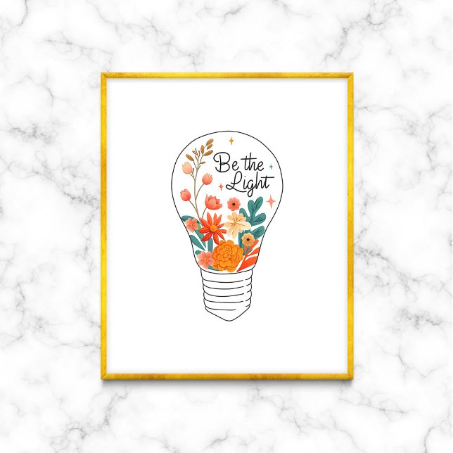 Seien Sie die leichten Worte der Ermutigung Poster (Von Creator hochgeladen)