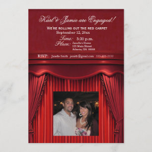 Seien Sie die Sterne in Ihrer eigenen Bewegttheate Einladung