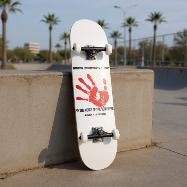 Seien Sie die Stimme der Voiceless Skateboard (Von Creator hochgeladen)