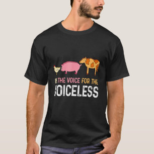 Seien Sie die Stimme für die Vegane Erde des Voice T-Shirt