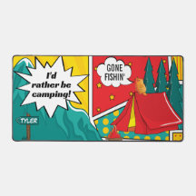 Seien Sie eher Camping Desk Mat