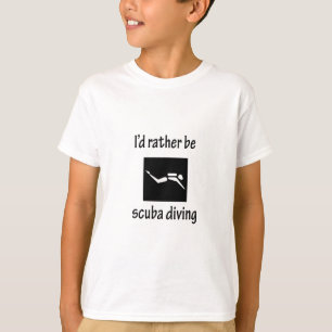 Seien Sie eher Sporttauchen T-Shirt