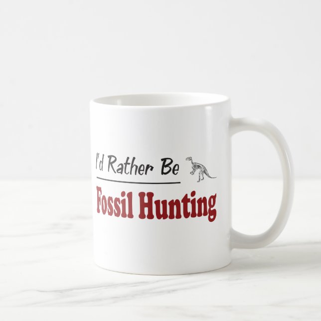 Seien Sie eher versteinerte Jagd Kaffeetasse (Rechts)