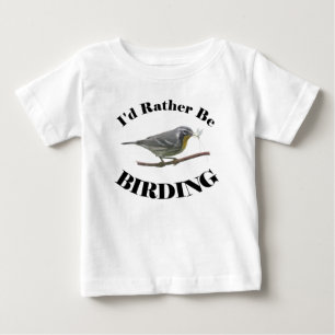 Seien Sie eher Vogelbeobachtung Baby T-shirt
