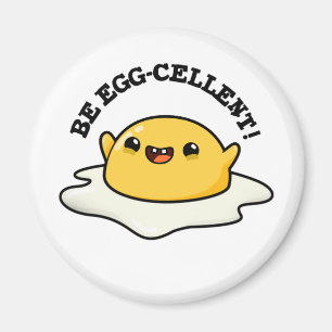 Seien Sie eigen-gewachsener Funny Egg Pun Magnet