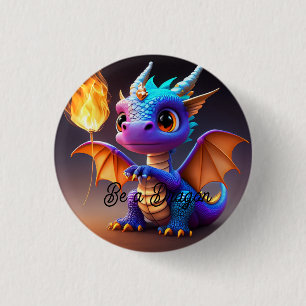 Seien Sie ein Drachen-Button Button