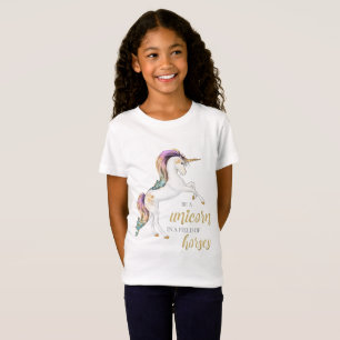 Seien Sie ein Einhorn-T-Shirt T-Shirt