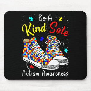 Seien Sie ein freundlicher, einsamer Autismus-Bewu Mousepad