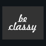 Seien Sie ein klassisches Poster<br><div class="desc">.</div>