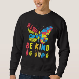 Seien Sie ein kleines Rätsel, die Sprache sprechen Sweatshirt