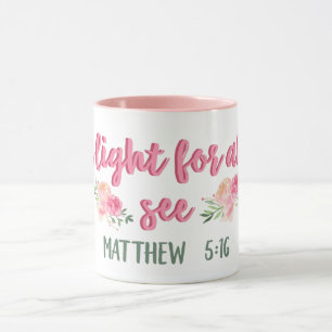 Seien Sie ein Licht für alle, um die Konzeption // Tasse