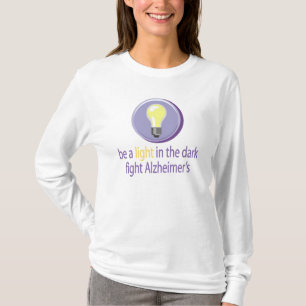 Seien Sie ein Licht - Kampf-Alzheimer T-Shirt