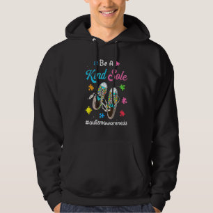 Seien Sie ein netter Mann Autismus Bewusstsein Puz Hoodie