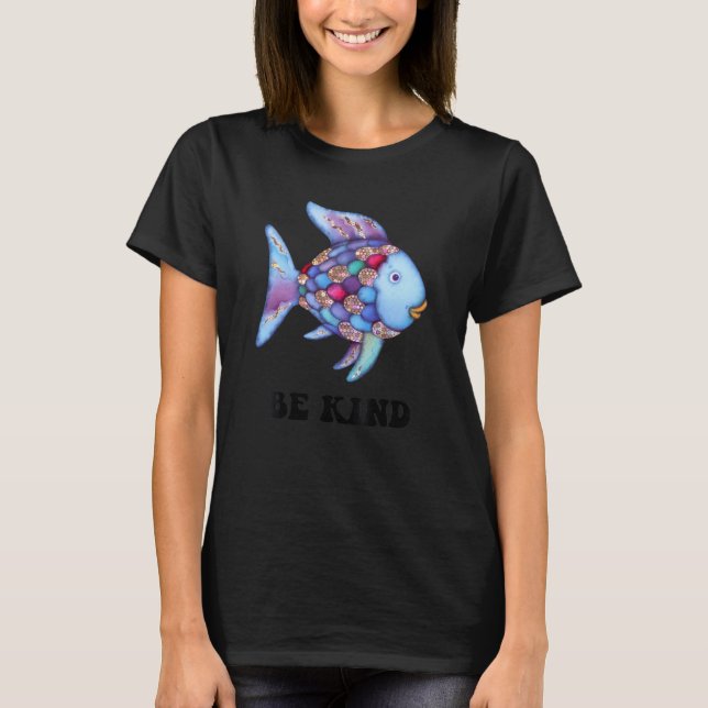 Seien Sie ein netter Regenbogenfisch-Lehrer, der d T-Shirt (Vorderseite)