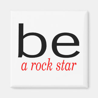 Seien Sie ein Rock Star Magnet