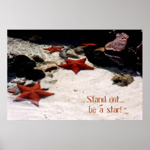 Seien Sie ein Stern durch tdgallery Poster