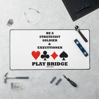 Seien Sie ein Stratege Soldat und Vollstrecker der Schreibtischunterlage