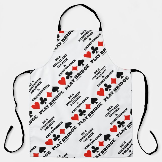 Seien Sie ein Stratege Soldat und Vollstrecker der Schürze (Vorderseite)