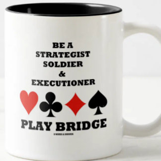 Seien Sie ein Stratege Soldat und Vollstrecker der Zweifarbige Tasse