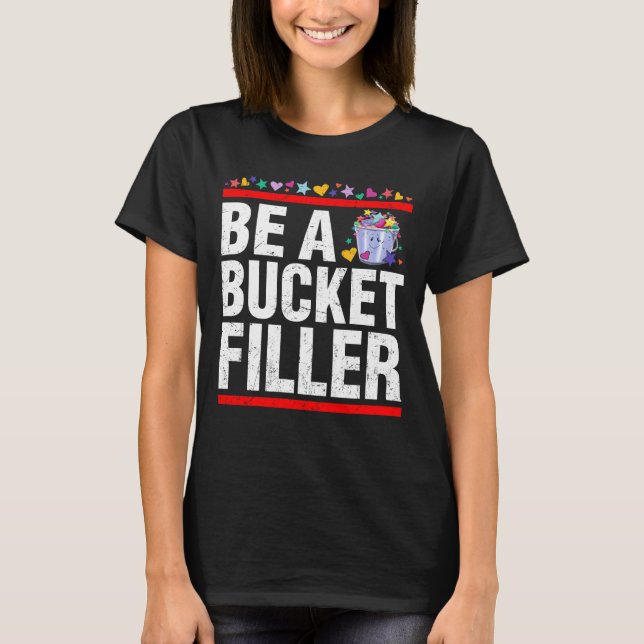 Seien Sie ein T - Shirt mit einer Schaufelfülle (Vorderseite)