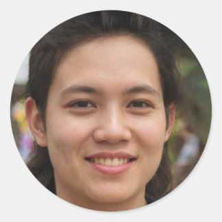 Seien Sie ein Trailblazer Runder Aufkleber