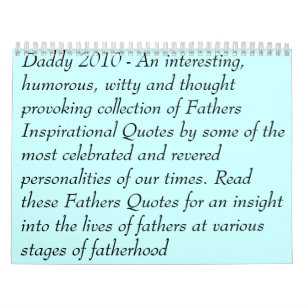 "Seien Sie ein Vater-" Kalender