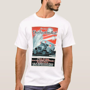 Seien Sie ein vom zu helfen ersten, (US00268) T-Shirt