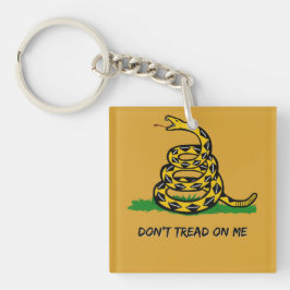 Seien Sie ein wahrer Libertärer Treten Sie mir nic Schlüsselanhänger