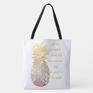 Seien Sie eine Ananas-Taschentasche