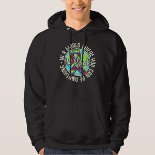 Seien Sie eine Art Autismus Bewusstsein Puzzle Ear Hoodie